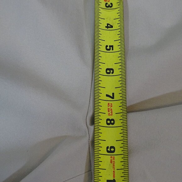 Talbots Women Slimming Heritage Khaki Beige Pants Size 4 Stretch Slim Leg NEW - Picture 12 of 14